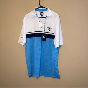 FootJoy Mens Large Short Sleeve Polo Golf Shirt